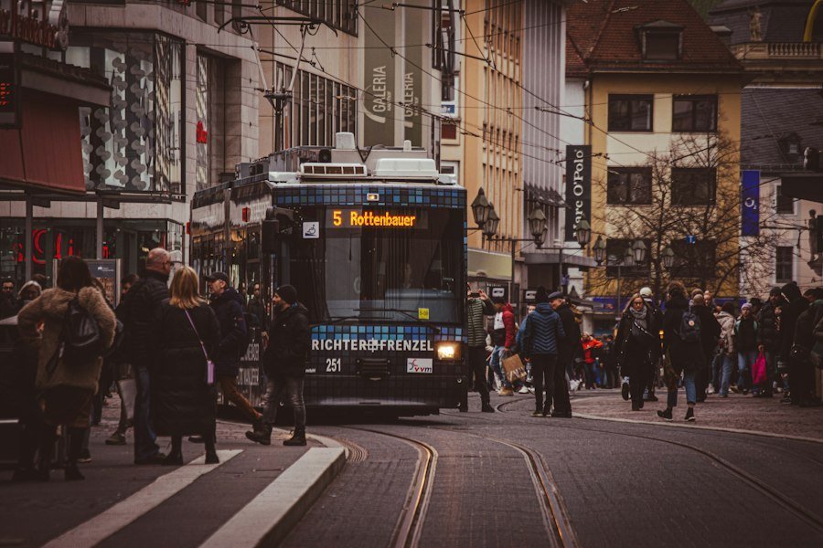 urban public transportation infographic